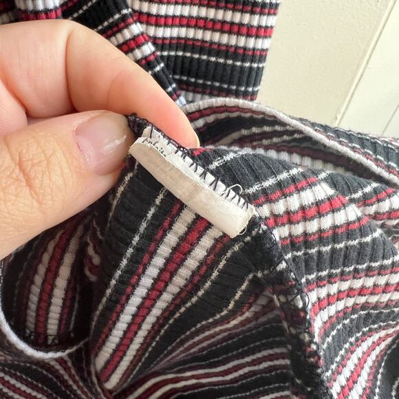 Cotton On 90s Inspired Striped Midi T-shirt Dress Size M - Picture 6 of 9